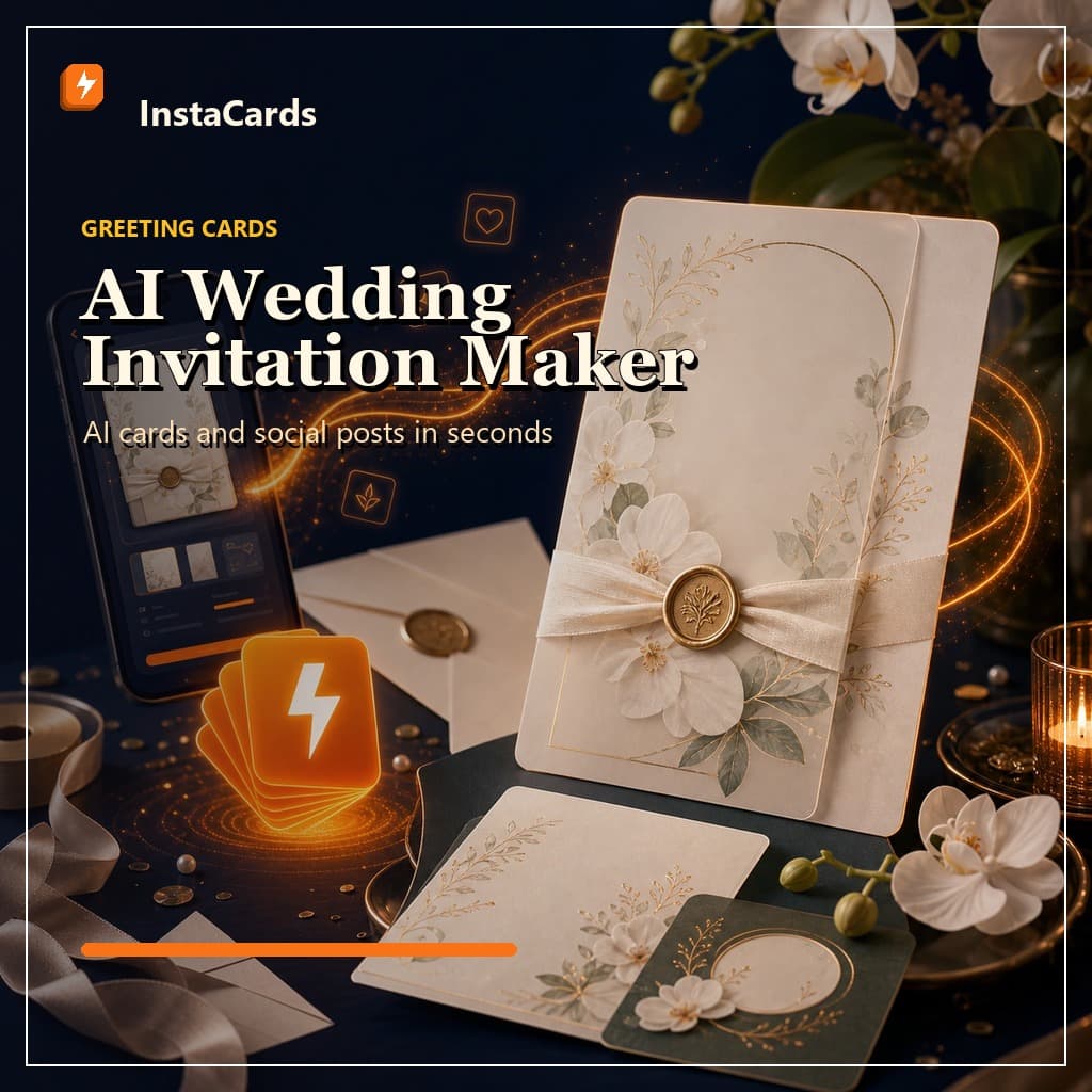 AI Wedding Invitation Maker: Create a Beautiful Invite in Minutes
