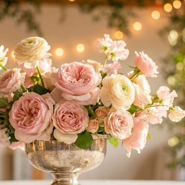 Romantic thank-you social media post